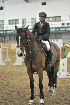 Emma-Jo Slater storms to victory in the SEIB Winter Novice Qualifier at Hartpury College